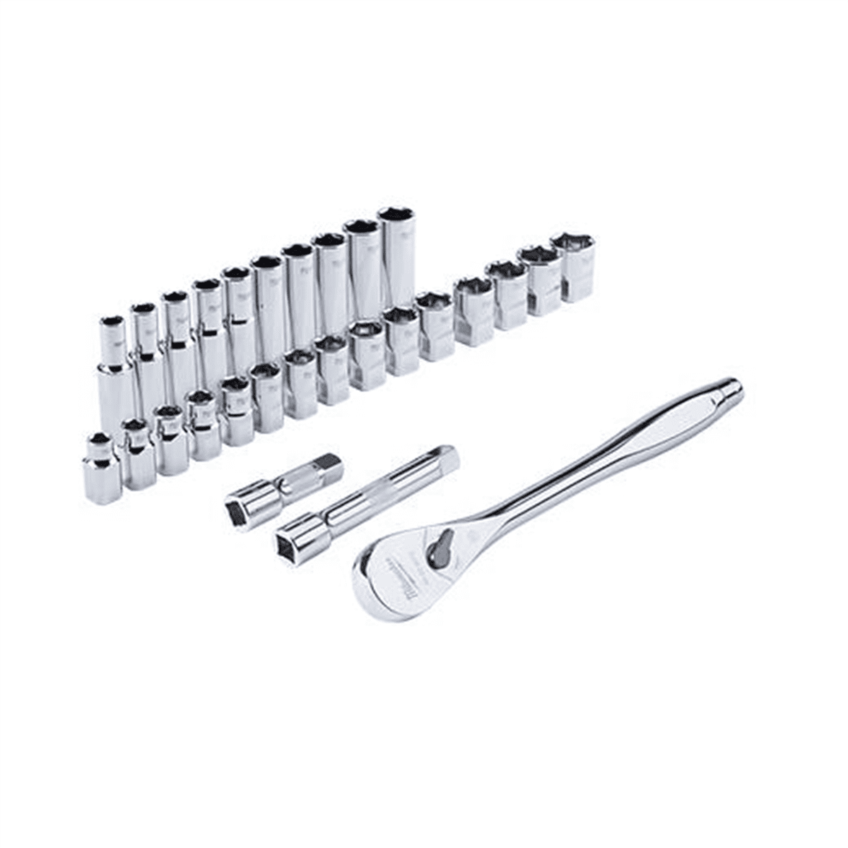 Milwaukee 48-22-9510 28 pc. 1/2" Socket Wrench Set (Metric)