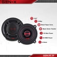 thumbnail image 4 of ALTAVOCES coaxiales de 2 vías y 135 vatios de 5.25" con parrillas de malla de 4 ohms DS18 GEN-X5.25, 4 of 6