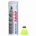 thumbnail image 4 of 6-Pack Durable Plastic Nylon Badminton Shuttlecocks with Fiber Head for Training, 4 of 6
