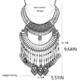 thumbnail image 4 of Sonducket Gargantilla de cuello grande Vintage, fiesta de vacaciones, aniversario, cumpleaños, boda, compromiso, trabajo, citas, joyería Ropa, zapatos y accesorios Miscelánea Negro Sonducket AP014597-03, 4 of 6