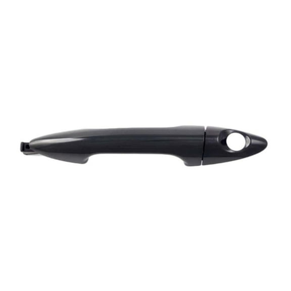 KarParts360 For Hyundai Accent 2012-2020 Exterior Door Handle Driver Side | Front | Plastic Material | Primed Finish | Black | Replacement For 82651-1R000-CA, 82651-1R050