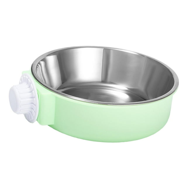 Tazón Salvador para Alimentación de Mascotas Colgante Verde