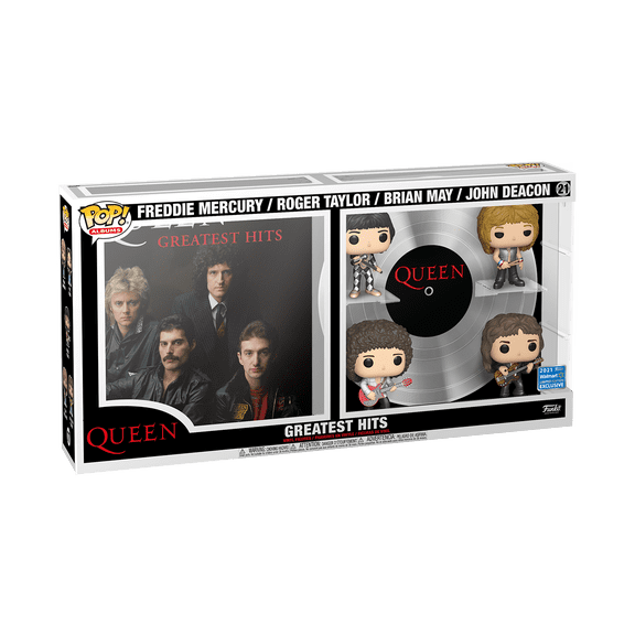 Funko Pop Albums Queen Greatest Hits Kids Vinyl Figures, Multicolor