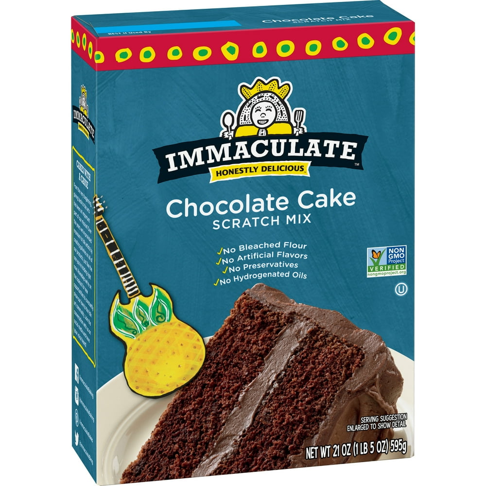Immaculate Baking Organic Chocolate Cake Mix, 18.3 oz Box