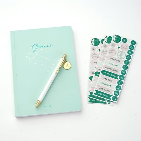 Gartner Studios Gemini Astrology Casebound Flex Journal Set, 5.75x8.125, 96 Sheets