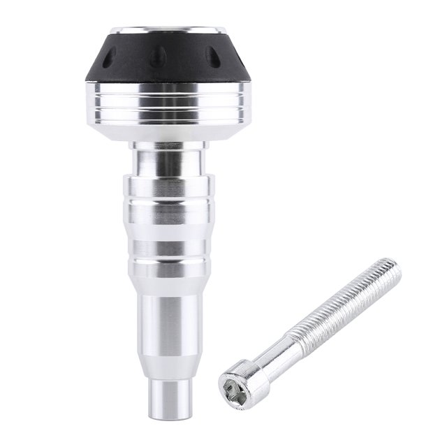 Deslizadores de marco de motocicleta, deslizadores de marco de protector de choque de aleación de aluminio CNC de motocicleta diseño elevado