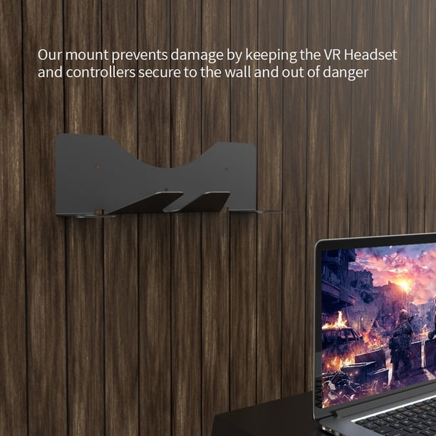 Soporte de metal para montaje en pared, práctico gancho para soporte, útil para Oculus Quest 2