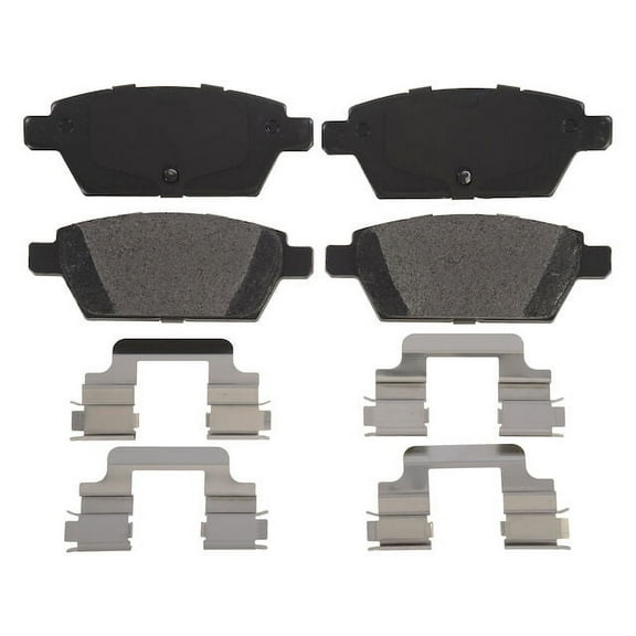 Rear Brake Pad Set - Compatible with 2006 - 2012 Ford Fusion 2007 2008 2009 2010 2011