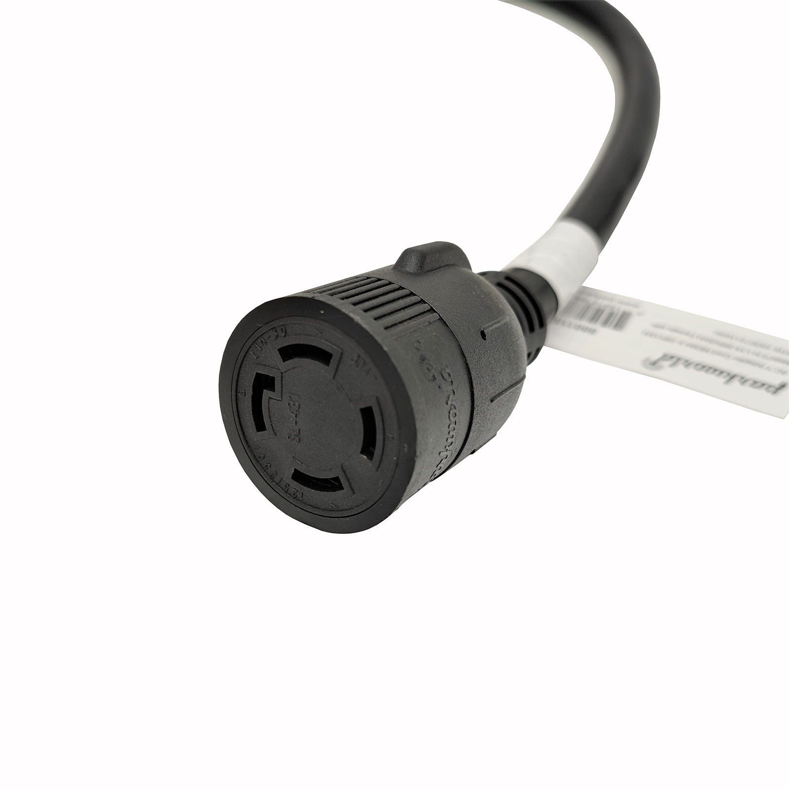 Parkworld 886115B Combiner, Household (2) 5-15 Plug Dual Males to Generator Twist Lock L14-30 Receptacle Female Y Adapter Cord (50FT)