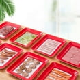 thumbnail image 3 of Food Preservation Tray Plastic Stackable Food Tray Vacuum Seal Tray with Lid, 3 of 10