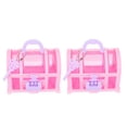 thumbnail image 2 of SHISUYAN Makeup Box Pink Plastic For Girls Home Office 2Pcs 3.9x3.9in, 2 of 8