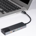 thumbnail image 3 of Adaptador Tarjeta audio USB Convertidor externo Aleación aluminio AC-3 DTS 7.1 5.1 canales SPDIF óptico para computadora portátil escritorio, 3 of 7