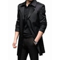 thumbnail image 3 of Men'S Versatile Trench Coat for Spring, Autumn, and Winter - Stylish and Functional, 3 of 8