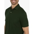 thumbnail image 4 of Chaps Men's and Big Men's Short Sleeve Performance Solid Polo Shirt, Sizes S-3XL, 4 of 7