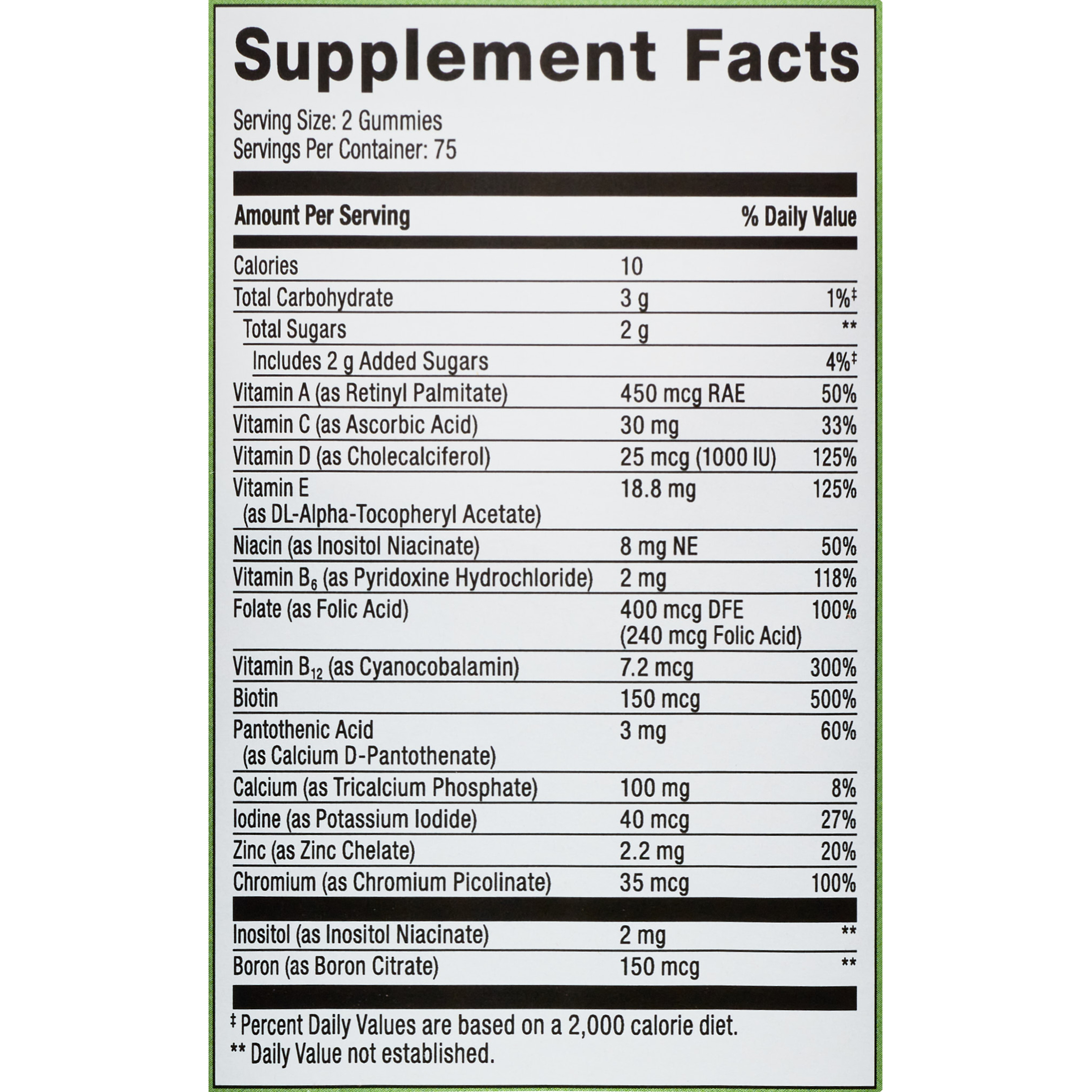 Equate Women's Multivitamin Gummies Mixed Berry photo 4