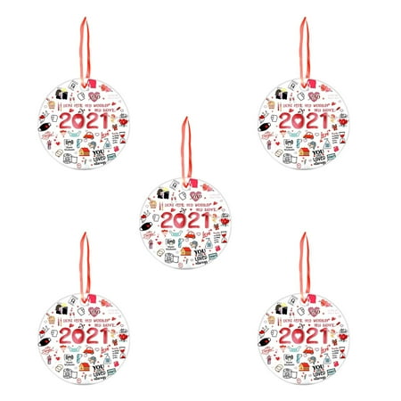 

2021 Graduation Season Christmas Family Pendant Greeting Decorative Tree Hanging