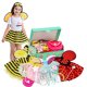 thumbnail image 2 of Disfraz de princesa Fedio para niñas, disfraz de mariquita, abeja, hada, para niñas pequeñ Fedio Fedio, 2 of 2