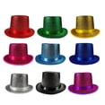 thumbnail image 4 of Eye Catching Bright Color Tall Hat Cosplay Hat Stage Show Props Hat Halloween Costume Ceremony Hat Street Performers Hat, 4 of 8