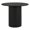 Black, variant on Coaster Hamlyn Round Fluted Wood Counter Height Dining Table in Walnut