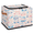 Multicolor 3, variant on CURLYOOT Tropical Bird Storage Bin with Zipper Lid, Parrot Toucan Leaves Fabric Storage Basket with Handles, Decorative Foldable Storages Box Clothes Organizer for Closet, Shelf