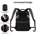 thumbnail image 4 of New York Xpress Laptop Backpack with USB Charging Port, Water Resistant Business Work Travel Backpack for Men, 15.6" Computer Bag, Black - GB00591, 4 of 9