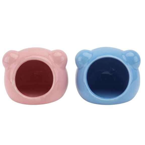 Hamster Hideout House Chinchilla Bath Ceramic Pet Small Hideout Bathing Gerbil Houseshouse Dwarf Bowl Hide Hideouts Hide
