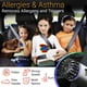 thumbnail image 3 of Ionizador purificador de aire para automóvil - Ambientador antibacteriano iónico enchufable de 12 V con cargador USB dual - Olor a humo, olor a comida, alérgenos, eliminador de virus para automóvil (, 3 of 5