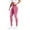 Hot Pink, variant on KHONTS High Waisted Leggings for Women Tummy Control Buttery Soft Yoga Pants Gym Workout Running Leggings Yellow XS