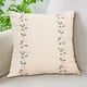 thumbnail image 5 of Funda de almohada con rosas bordadas de 45 x 45 cm | Funda de cojín de poliéster multicolor para sofá cama con soporte lumbar | Funda de cojín decorativa para el hogar, sala de estar, regalo navideño, 5 of 5