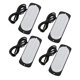 thumbnail image 5 of Lámpara 4 unids/set 12-24V 12LED luz estroboscópica Flash coche camión advertencia de emergencia baliza lateral luz blanca amarilla ANGGREK Otros, 5 of 8
