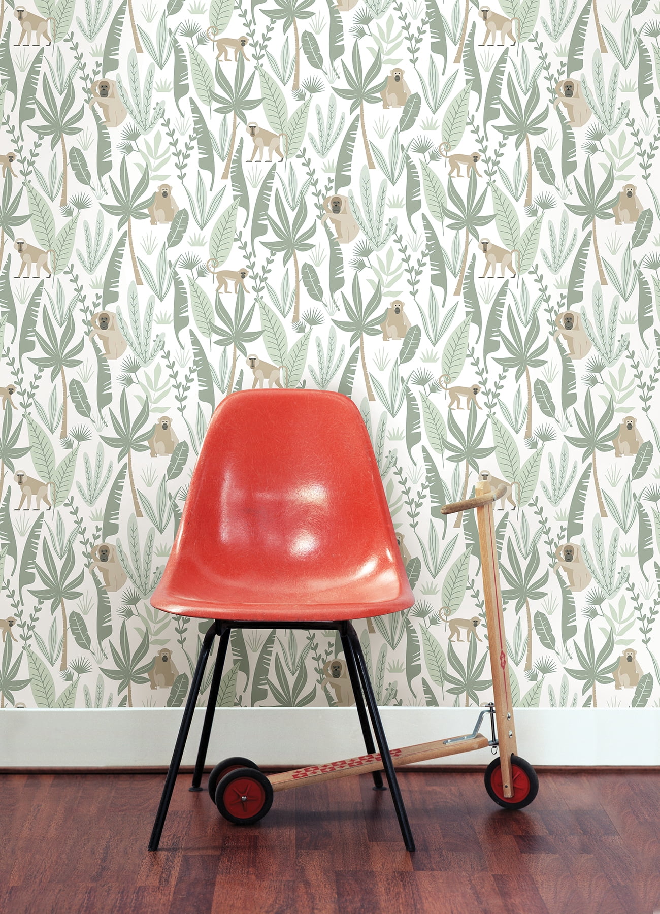 Chesapeake Irie Blue Clouds Wallpaper, 20.9-in by 33-ft