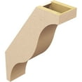 thumbnail image 5 of Ekena Millwork 5"W x 16"D x 22"H Funston Rough Cedar Woodgrain TimberThane Knee Brace, Primed, 5 of 6