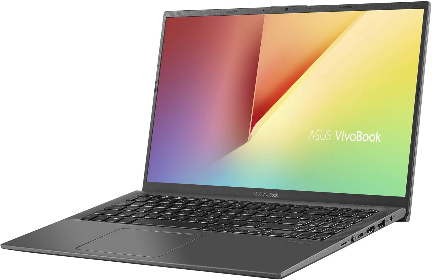 ASUS VivoBook 15.6'' Touchscreen FHD Laptop PC, 10th Gen Quad-Core Intel I5-1035G1, 1.0GHz, 8GB DDR4 RAM, 256GB PCIe SSD, Fingerprint Reader, Windows 10 Home, Black, R564JA-UH51T