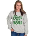 thumbnail image 3 of Guac World Guacamole Avocado Foodie Sweatshirt for Men or Women Brisco Brands S, 3 of 6