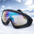 thumbnail image 1 of Gafas de esquí Unisex a prueba de viento Protección UV Gafas para motos de nieve Feliz Sencillez, 1 of 5
