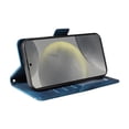 thumbnail image 4 of Funda GANGXUN para Samsung Galaxy S25 con diseño acolchado elegante, cuero PU, protección total y ajuste preciso, 4 of 5