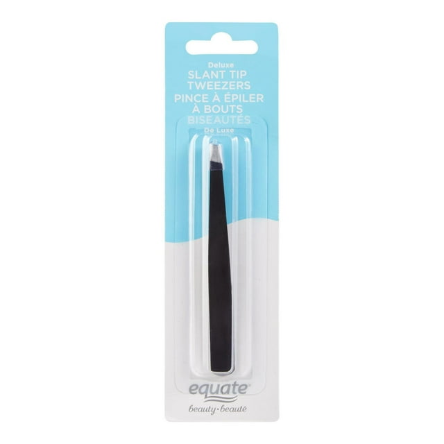 Equate Beauty Deluxe Slant Tip Tweezers