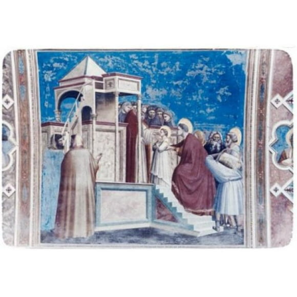 Posterazzi SAL900101264 Presentation of Mary in the Temple Giotto Ca1266-1337 Italian Capella Scrovegni Padua Italy Print - 18 x 24 in.