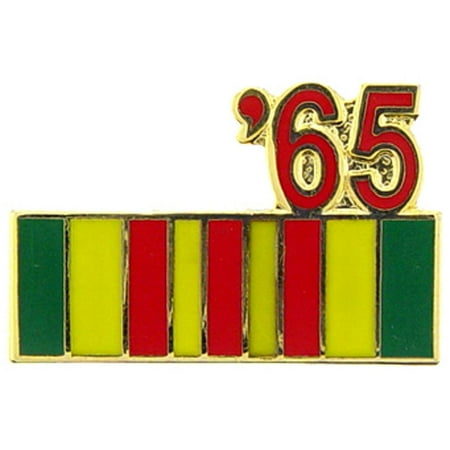 Red Ribbon Pin - Vietnam 65' Ribbon Pin 7/8