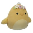 thumbnail image 6 of Squishmallows 8” Triston the Yellow Chick with Flower Crown - Ultra Soft Easter Plush Toy, 6 of 7
