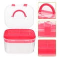 thumbnail image 2 of Miangastore Boîte de Rangement Portable pour Médicaments Double Couche Boîte de Rangement pour Cosmétiques, 2 of 8