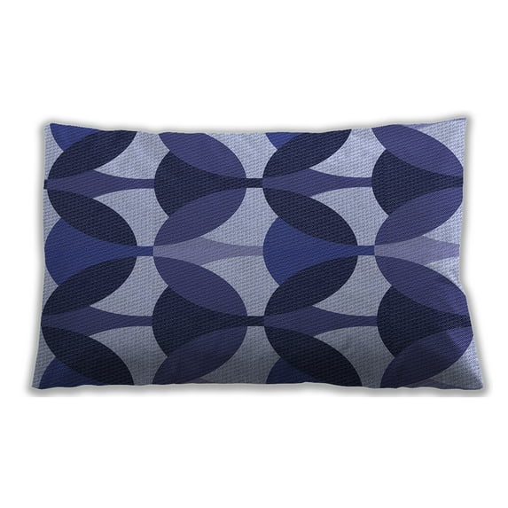 Ahgly Company Indoor Rectangular Contemporary Lumbar Throw Pillow, 13 inch by 19 inch