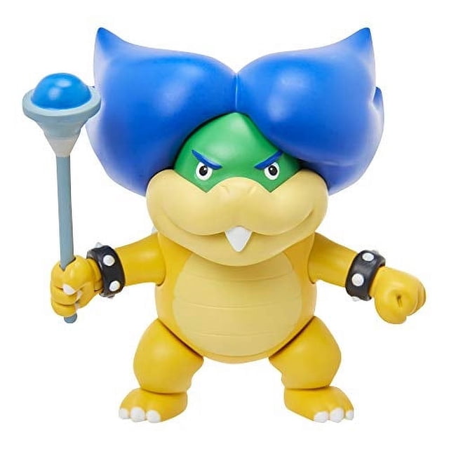 Figura Articulada Ludwig Von Koopa Super Mario 4 Pulgadas