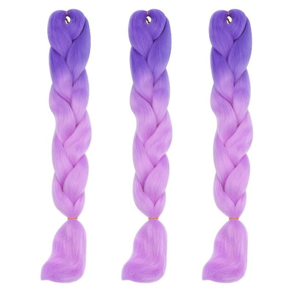 3pcs Gradient Braided Pigtail