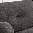 thumbnail image 5 of Mid-century Modern Bedroom - Lamb's Wool And Ergonomic Seat Hardwood Frame Gray, 5 of 5