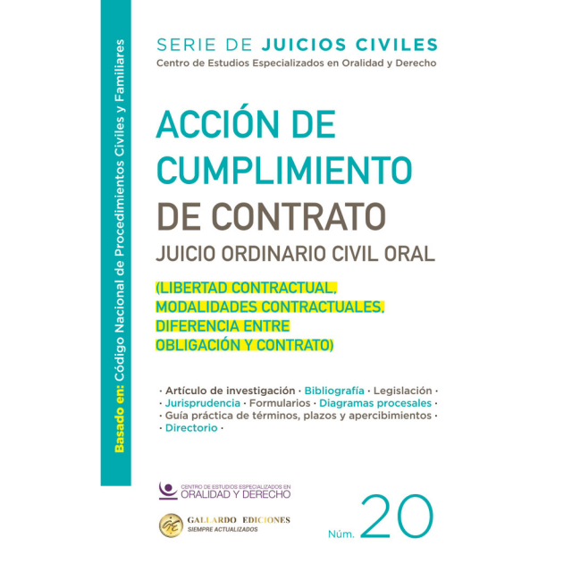 ACCIÓN DE CUMPLIMIENTO DE CONTRATO NÚM. 20