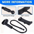 thumbnail image 2 of Universal Mobile Phone Holder Flexible Arm 360 Mount Clip Gooseneck Tablet Holder Adjustable Tablet Holder Black, 2 of 8