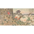 thumbnail image 3 of Kobayashi Kiyochika 18x11 Black Modern Framed Museum Art Print Titled - The Occupation of Liaoyang (1904), 3 of 5