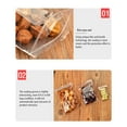 thumbnail image 3 of Sacs Transparents Refermables Cello/Cellophane Bons pour Bougie Savon Biscuit 100 Pcs 5x7, 3 of 8