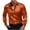 Bronze, variant on Dagugfen Mens Shirts Plus Size Button down Long Sleeve Satin Loose Comfy Solid Color Casual Tops for Party Dance